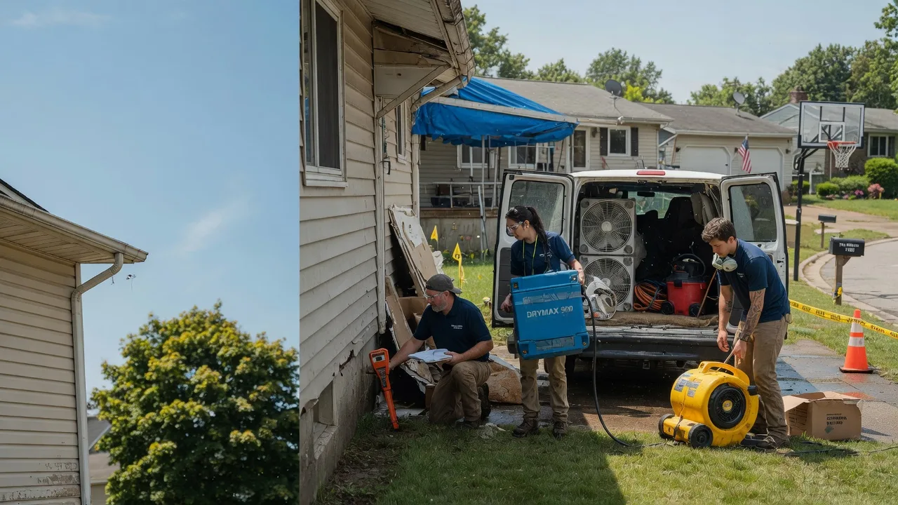 Ceiling Leak Cleanup in Ickesburg, PA near me