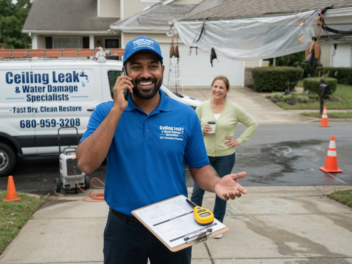 Ceiling Leak Cleanup Ickesburg, PA FAQs